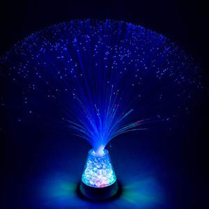 Fibre Optic Ice Lamp-Blue