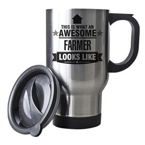 Awesome Farmer Silver Mug