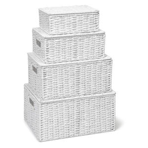 Storage Basket Hamper (Set of 4)