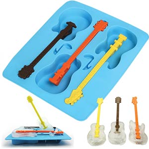Novelty Guitar Ice Mould