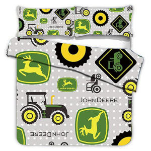 Animal and Tractor Printed Bedding Set