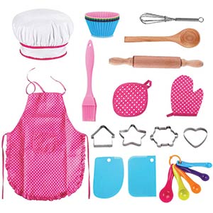 25 Pcs Kids Chef Set