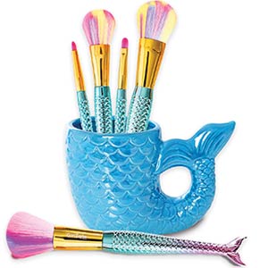 Mermaid Makeup Brushes Kit