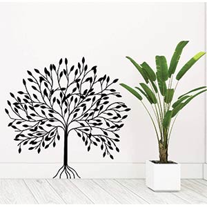 DIY Plant Wall Stickers