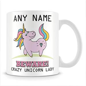 Unicorn Personalised Mug