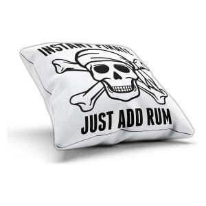 Funny Add Rum Cushion