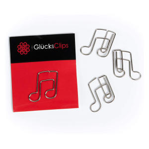 Music Notes Paperclips