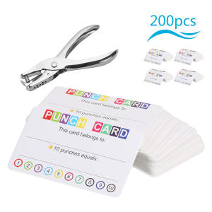200 Piece Punch Cards