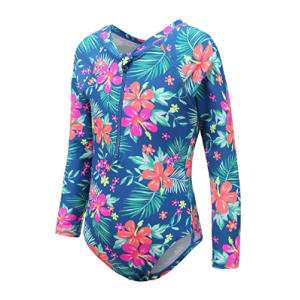 Girls Long Sleeve Swimsuit