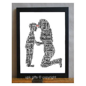 Mother Son Keepsake Print