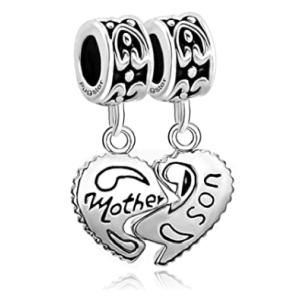 Mother Son Love Charms