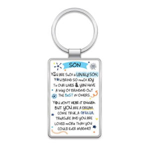 Personalised Son Keyring