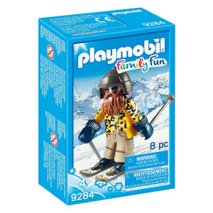 Playmobil Skier with Poles