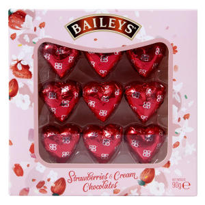 Baileys Strawberry and Cream Hearts