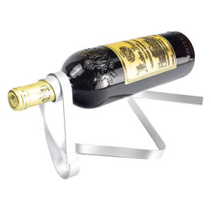 Suspended Ribbon Wine Bottle Holder