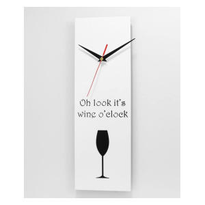 Wine OClock Wall Clock