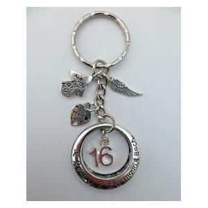I Love You To The Moon And Back Keyring