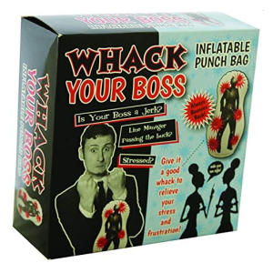 Whack Your Boss Inflatable Punch Bag