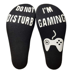 Do Not Disturb, I'm Gaming Novelty Socks