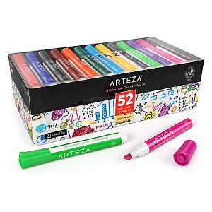 Arteza Whiteboard Pens 52 Pack