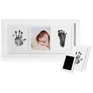 Baby Handprint Footprint Photo Frame Kit