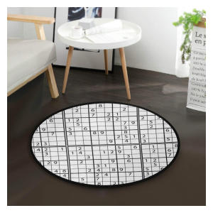 Black And White Sudoku Mat