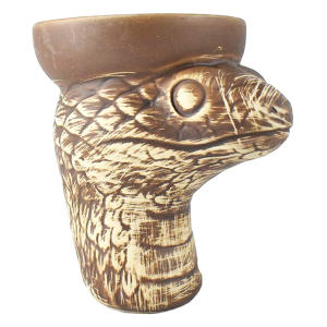 Ceramic Hookah Serpentine Bowl