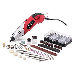Corded Rotary Power Tool & Accessories Kit