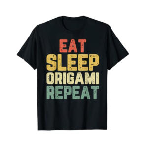 Eat Sleep Origami Repeat T Shirt