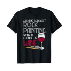 Funny Rock Painting T Shirt
