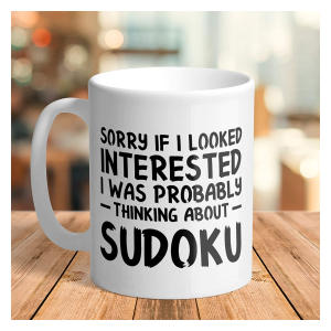 Funny Sudoku Mug