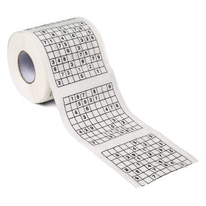 Funny Sudoku Toilet Paper