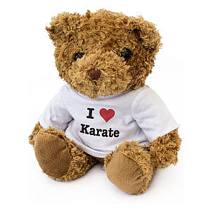 I Love Karate Teddy Bear