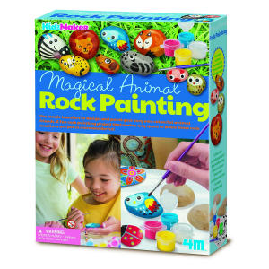 Magical Animal Rock Painting