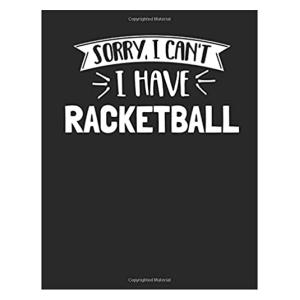 Novelty Racketball Notebook