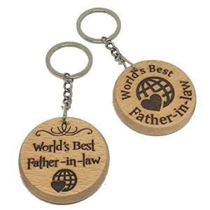World's Best Father in Law Keyring