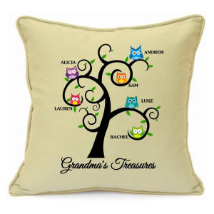 Personalised Family Tree Cushion