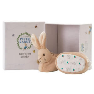 Peter Rabbit Baby Booties Gift Set