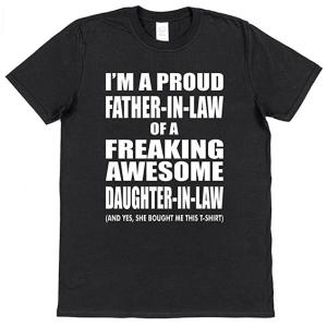 Proud Father in Law T Shirt