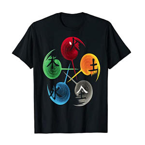 The Five Elements Of Thai Chi T Shirt