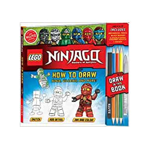 Lego Ninjago: How to Draw Ninja, Villains and More