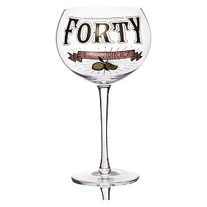 40 Gin Bloom Glass