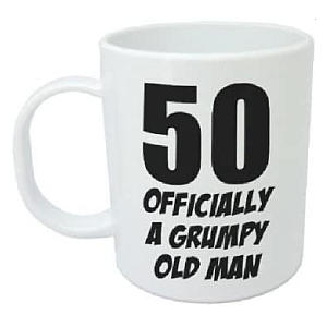 50 And Grumpy Funny Mug