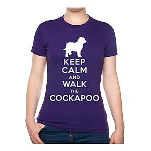 Cockapoo Dog Lover Ladies T Shirt