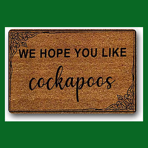Cockapoo Lover Doormat