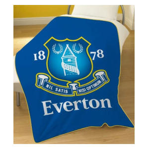 Blue Everton FC Fleece Blanket 180x130cm
