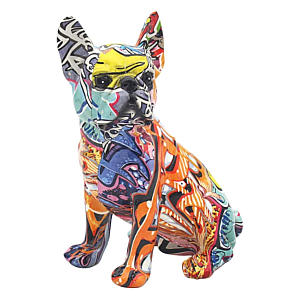 French Bulldog Graffiti Art Ornament