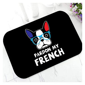 Funny French Bulldog Doormat