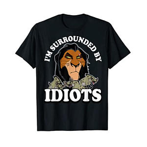 Funny Lion King Scar Hyenas T Shirt
