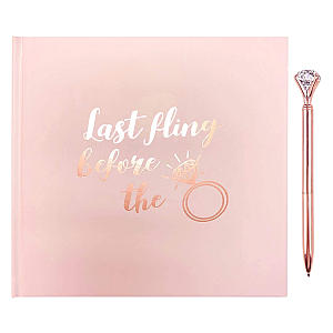 Rose Gold Hen Party Notebook